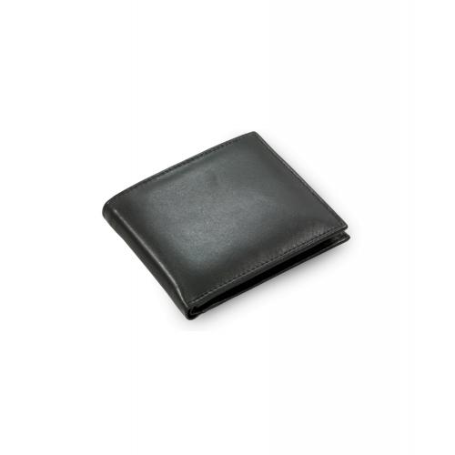 Pánska kožená peňaženka Arwel 3222 - čierna