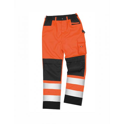 Kalhoty reflexní Result Safety Cargo - oranžové