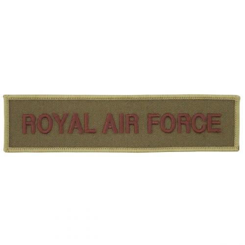 Nášivka originální Royal Air Force - olivová-hnědá