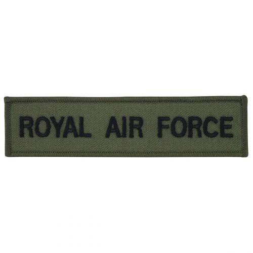 Nášivka originální Royal Air Force - olivová-černá
