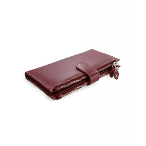 Dámská kožená psaníčková peněženka Arwel 8129­ - červená