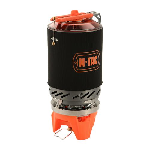 Varič plynový M-Tac Gas Burner Boiler - čierny-oranžový