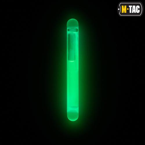 Svietiace tyčinky M-Tac Light Sticks 4,5 x 40 mm 10ks - zelené