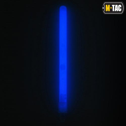 Svietiaca tyčinka M-Tac Light Glow Stick 15 cm - modrá