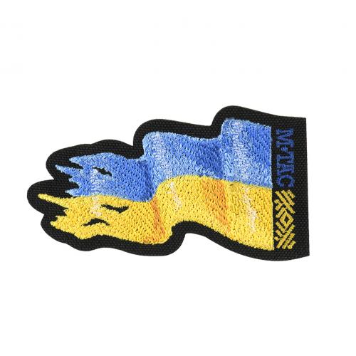 Nášivka M-Tac Battle Flag of Ukraine Reverse - černá