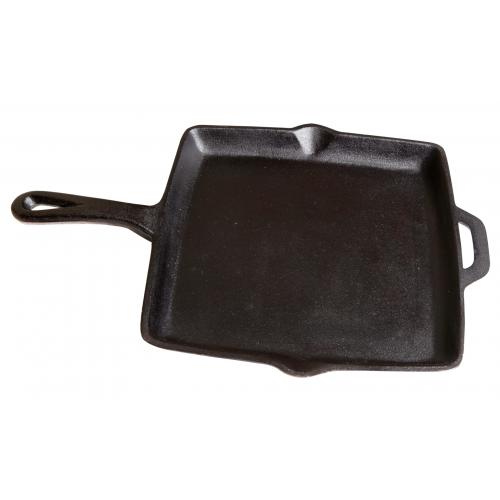 Liatinová grilovacia panvica Camp Chef 28x28 cm - čierna