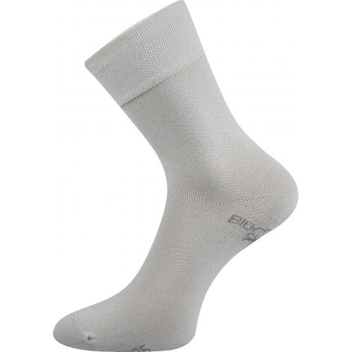 Ponožky z BIO bavlny Lonka Bioban - svetlo sivé