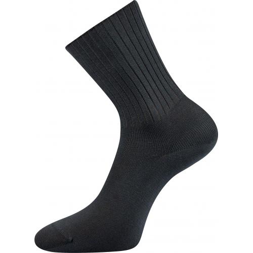 Ponožky s voľným lemom Boma Diarten - tmavo sivé
