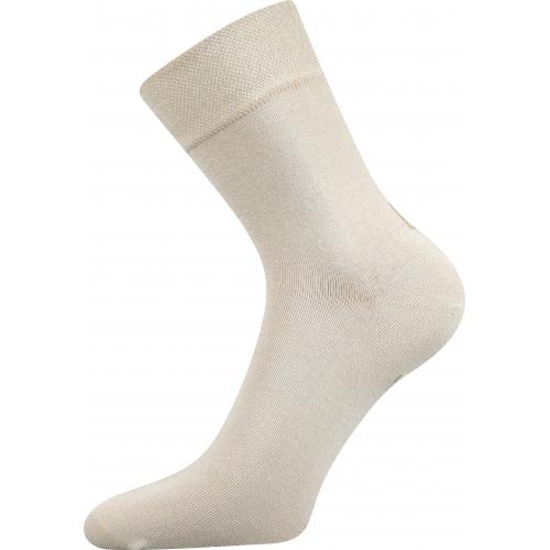 Ponožky společenské Lonka Haner - béžové