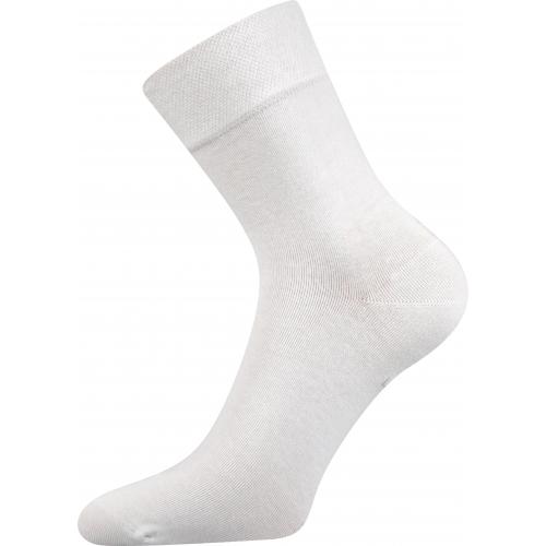 Ponožky spoločenské Lonka Haner - biele
