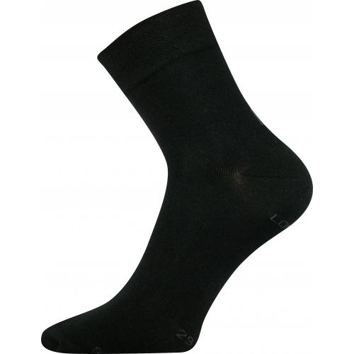 Ponožky společenské Lonka Haner - černé
