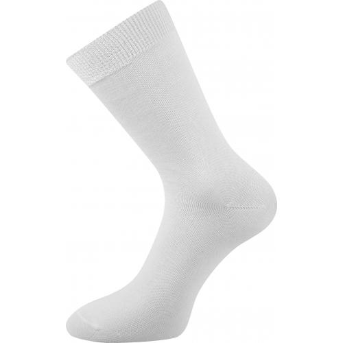 Ponožky bavlnené Lonka Habin - biele