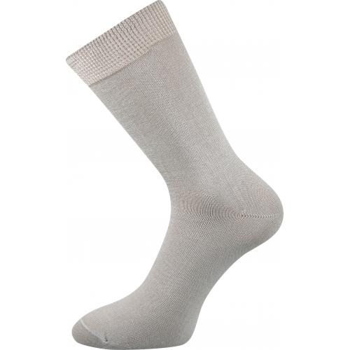 Ponožky bavlnené Lonka Habin - svetlo sivé