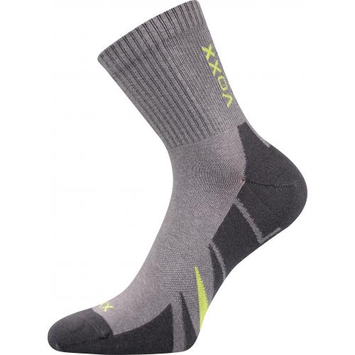 Ponožky sportovní Voxx Hermes - světle šedé-tmavě šedé