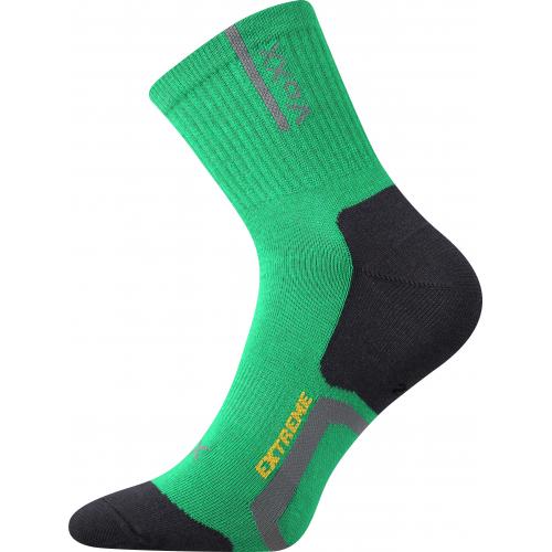 Ponožky antibakteriální Voxx Josef - zelené-černé