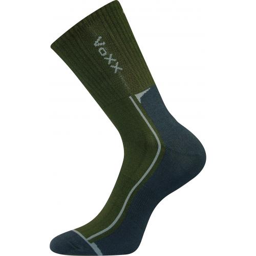 Ponožky antibakteriálne Voxx Josef - olivové-navy