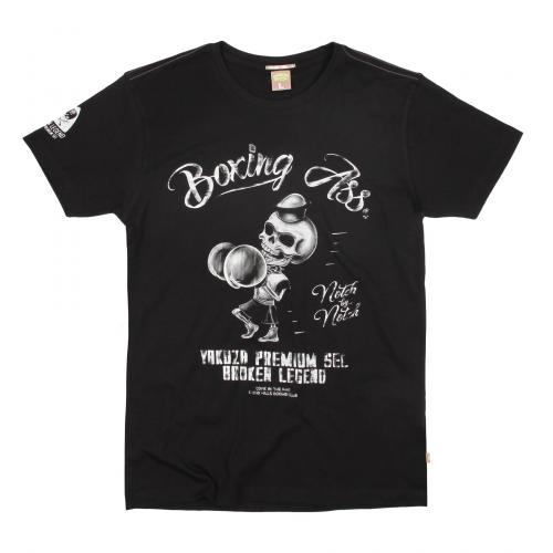 Triko Yakuza Premium Boxing Ass - čierne