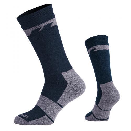 Ponožky Pentagon Alpine Merino Heavy - modré-sivé