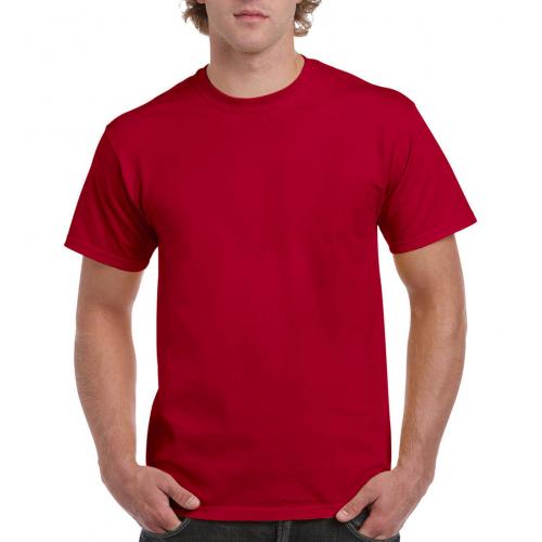 Tričko Gildan Ultra - svetlo červené