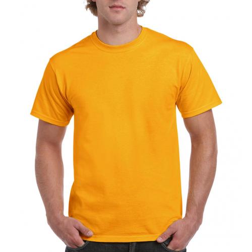 Tričko Gildan Ultra - zlaté