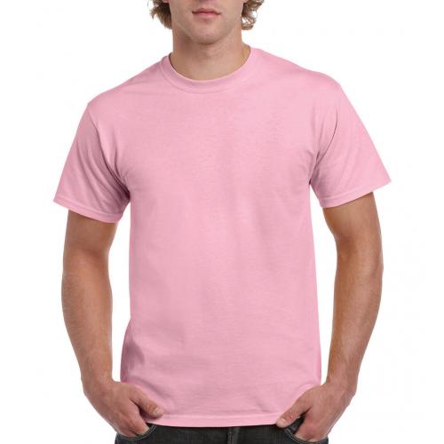 Tričko Gildan Ultra - svetlo ružové
