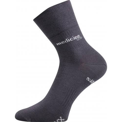Ponožky zdravotné Mission Medicine - tmavo sivé