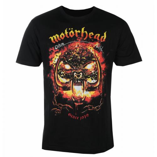 Tričko Brandit Motörhead Overkill - černé