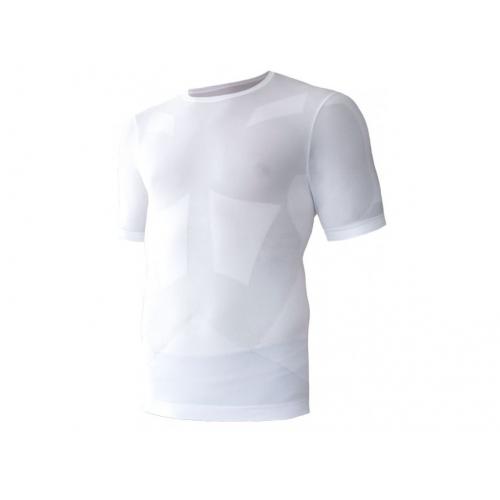 Pánske ultraľahké tričko Iron-ic krátky rukáv - biele