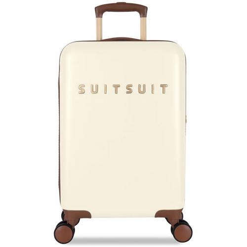 Cestovný kufor Suitsuit Fab Seventies 32 l - béžový-hnedý