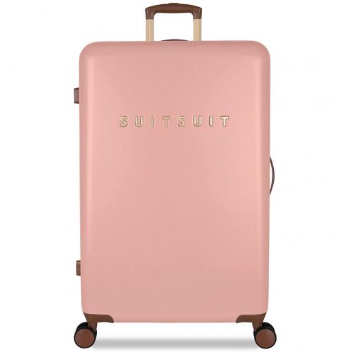 Cestovný kufor Suitsuit Fab Seventies 91 l - ružový-hnedý