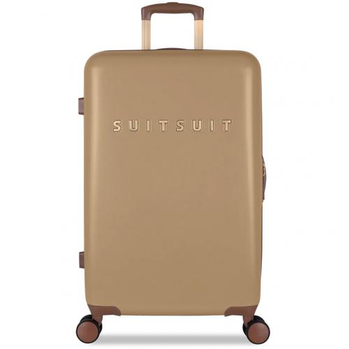 Cestovní kufr Suitsuit Fab Seventies 60 l - hnědý
