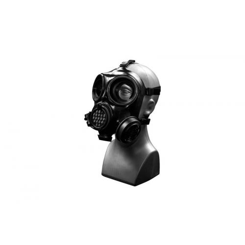 Celotvárová ochranná maska Avec OM-90 - čierna