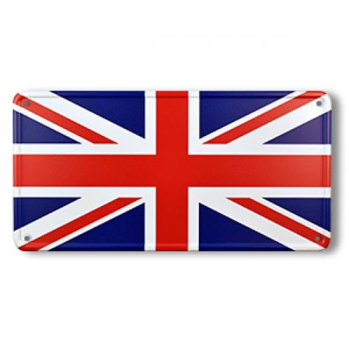 Ceduľa plechová Promex vlajka Veľká Británia