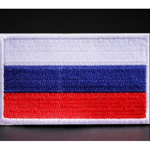Nášivka nažehlovací vlajka Rusko 7x4 cm
