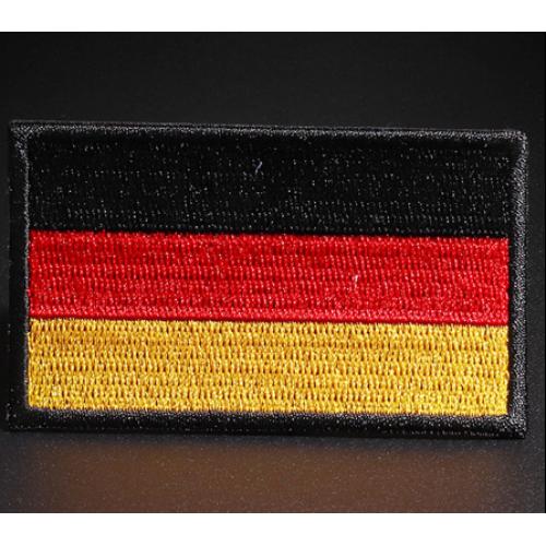 Nášivka nažehlovací vlajka Německo 7x4 cm