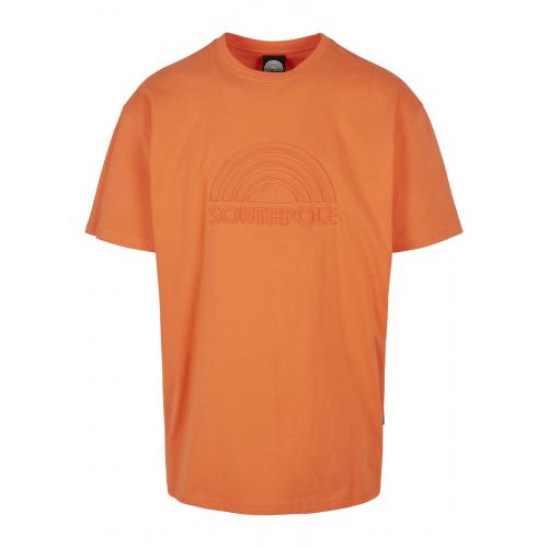 Tričko Southpole 3D Logo Tee - oranžové