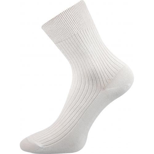 Ponožky dámske tenké Boma Viktorka - biele