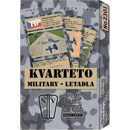 Karty Kvarteto H Military lietadla - farebné