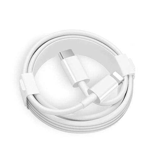 Kabel USB-C na Lightning (iPhone iPad) 1m - bílý