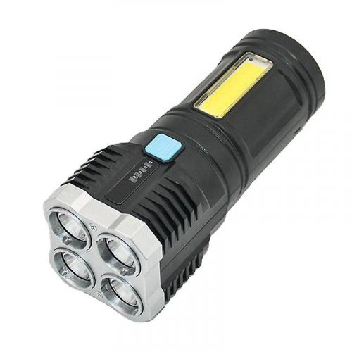 USB LED svítilna dobíjecí L-S03 - černá