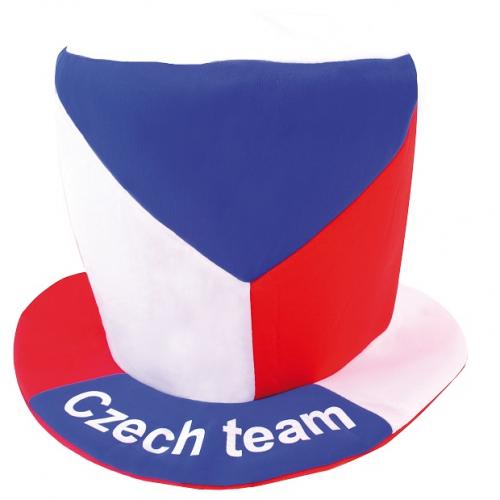 Klobouk s vlajkou Česká republika Czech team