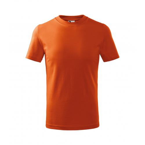 Tričko detské Malfini Basic - tmavo oranžové