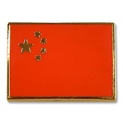Odznak (pins) 18 mm vlajka Čína