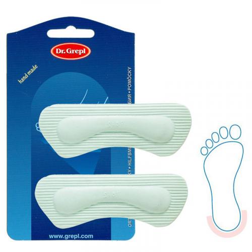 Opora päty Dr. Grepl Antislip Gél-line 6 ks - biela