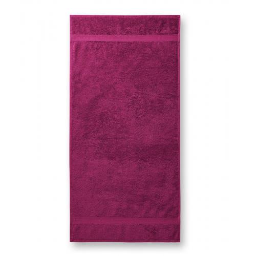 Osuška unisex Malfini Terry Bath Towel - tmavo fialová