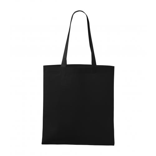 Nákupná taška Piccolio Bloom - čierna