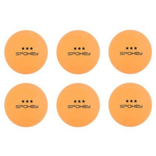 Pingpongové loptičky Spokey Special 6 ks - oranžové