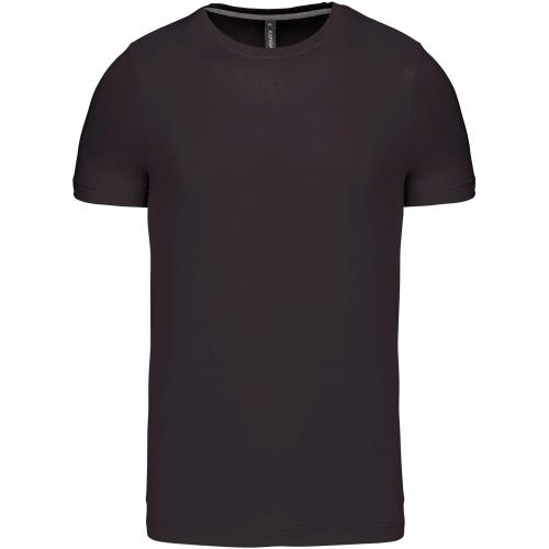 Pánské tričko Kariban krátký rukáv - tmavě šedé