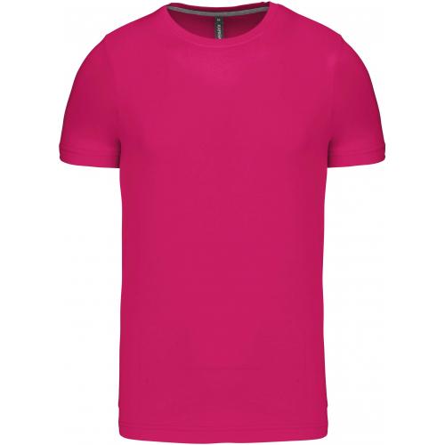 Pánské tričko Kariban krátký rukáv - růžové