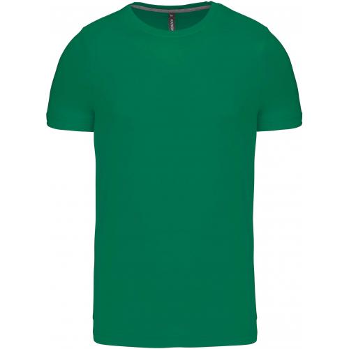 Pánské tričko Kariban krátký rukáv - zelené
